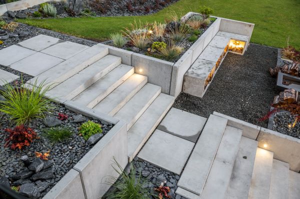 Concrete Landscaping in Stamford