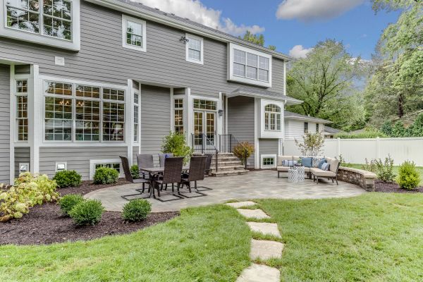 Concrete Patio Landscaping in Stamford