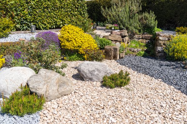 Decorative Gravel Installation in Stamford