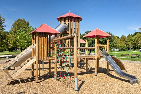 Playground Mulching Service in Stamford