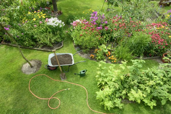 Flower Bed Construction in Stamford