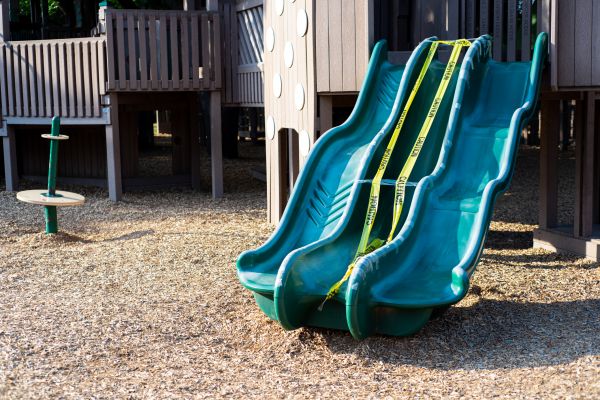 Play Area Mulch Installation in Stamford