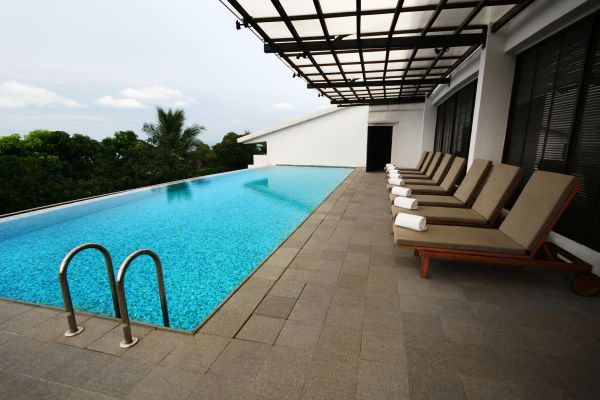 Pool Patio Landscaping in Stamford